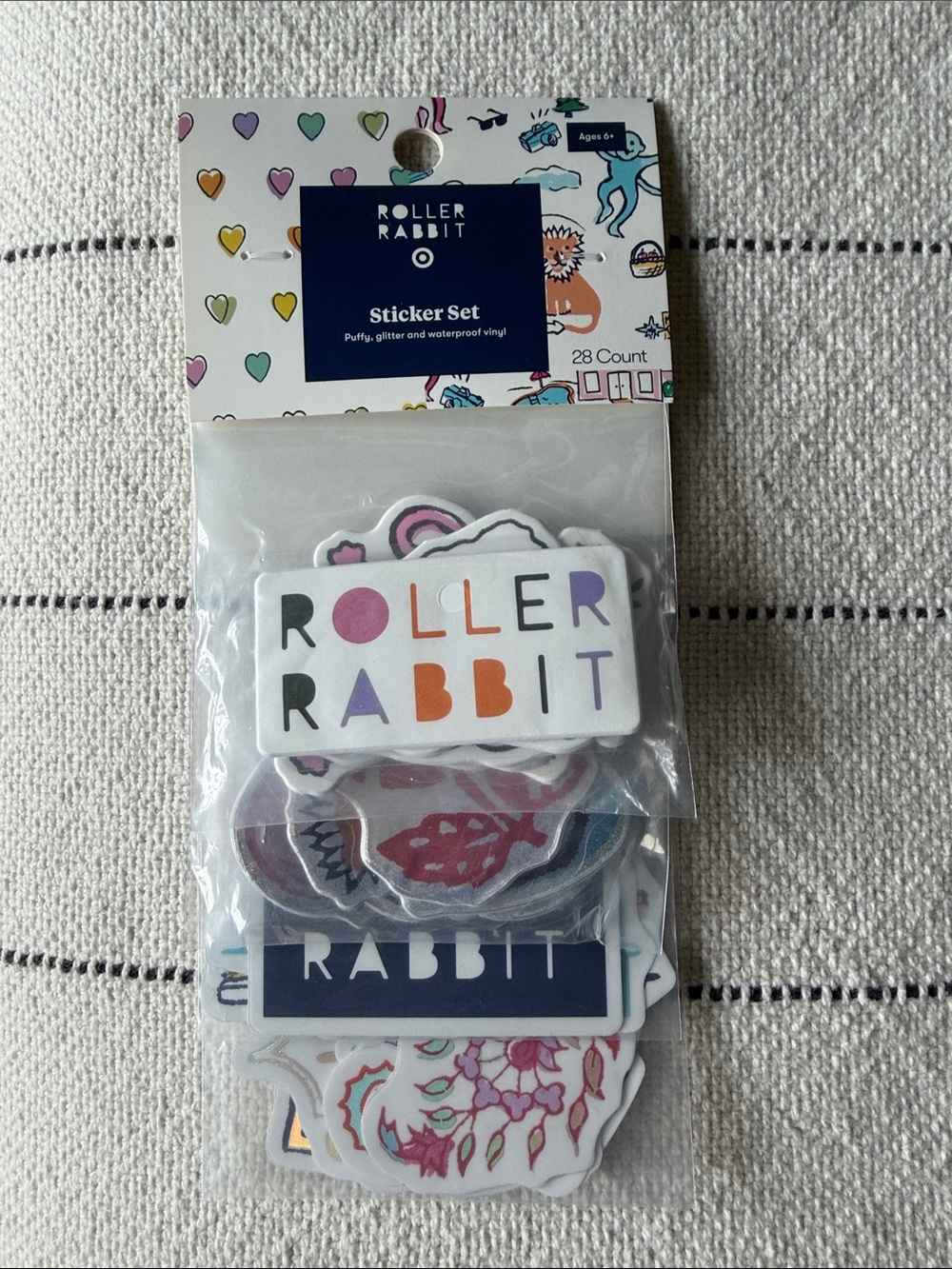 NWT Roller Rabbit x Target Sticker Pack